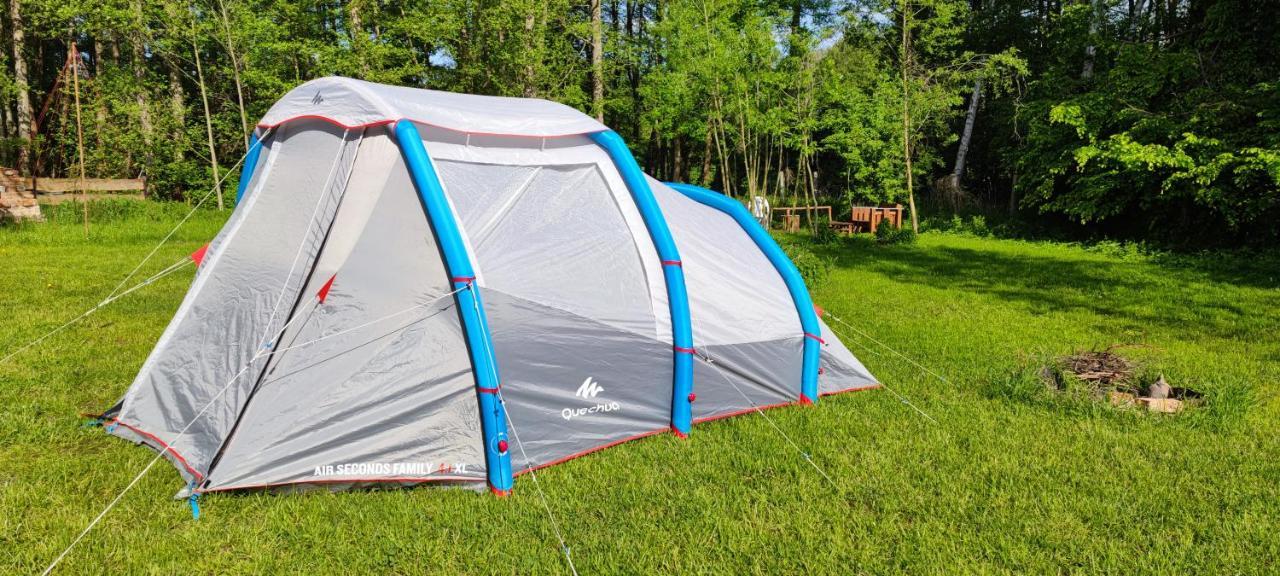 Ferienwohnung & Campingplatz Vor Dem Berg Heideblick Bagian luar foto
