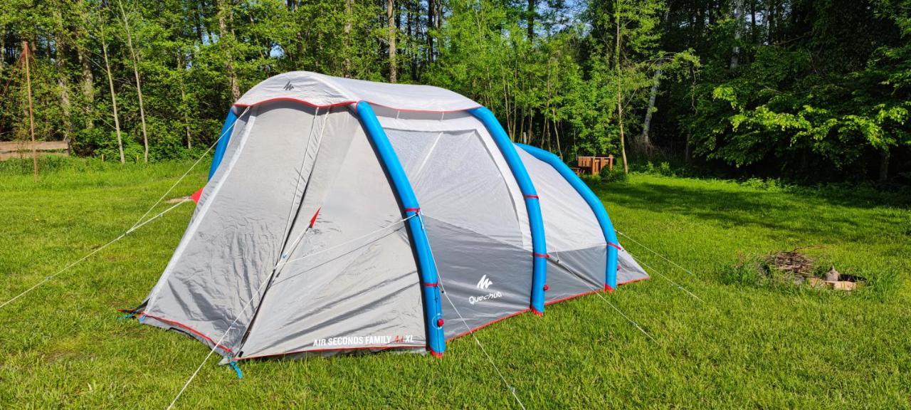 Ferienwohnung & Campingplatz Vor Dem Berg Heideblick Bagian luar foto